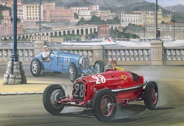 Duell an der Hafenfront, Monaco Grand Prix 1933